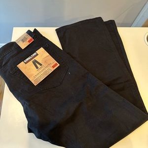 NWT Kirkland Signature Men’s black jeans regular fit size 34 x 32